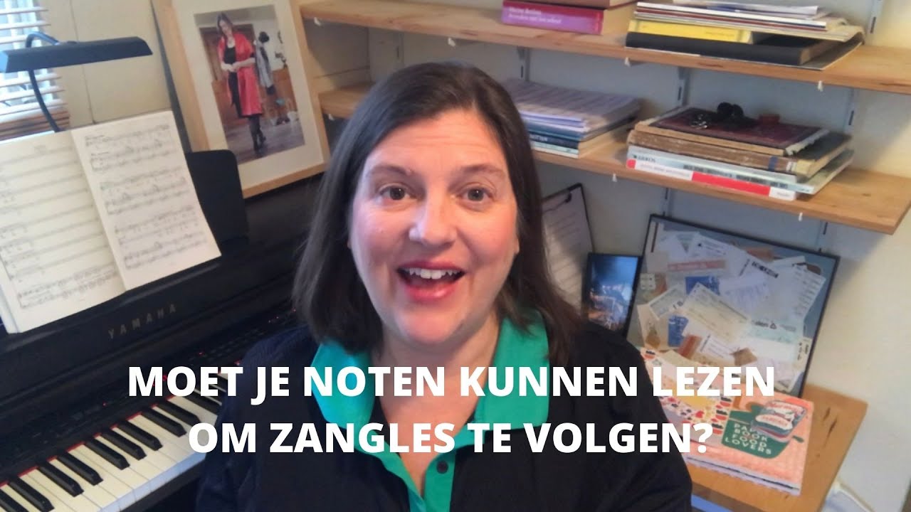 Moet je noten kunnen lezen om zangles te volgen?