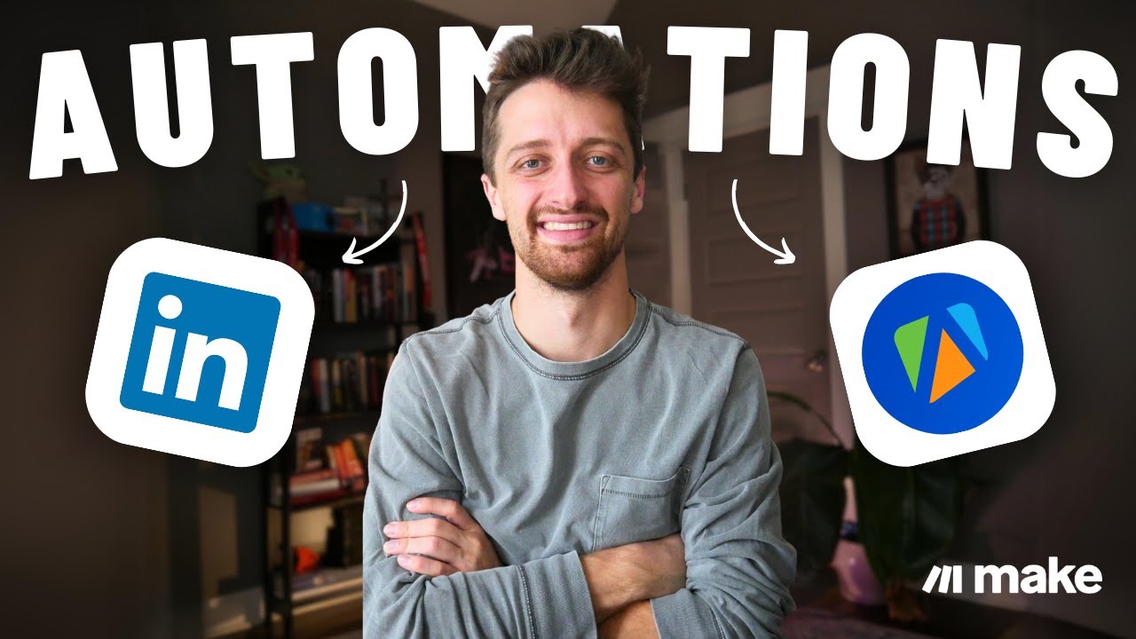 САМЫЙ ПРОСТОЙ способ автоматического сбора постов LinkedIn с помощью Make.com (2024)