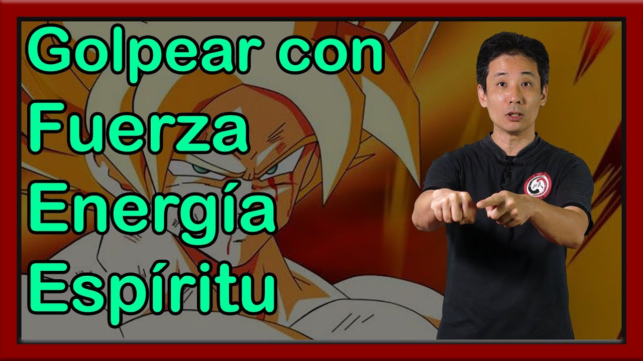 Golpear con fuerza, energía y espíritu
