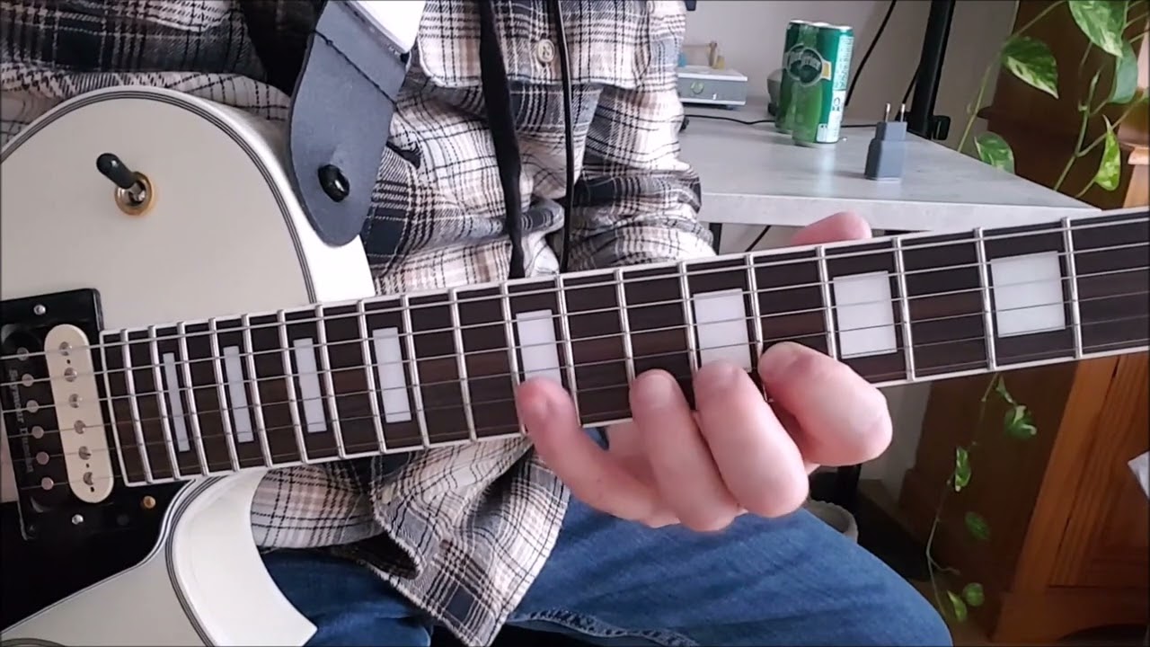 Ted Nugent, ''Wang dang sweet poontang (live)'', transcription du 2ème solo