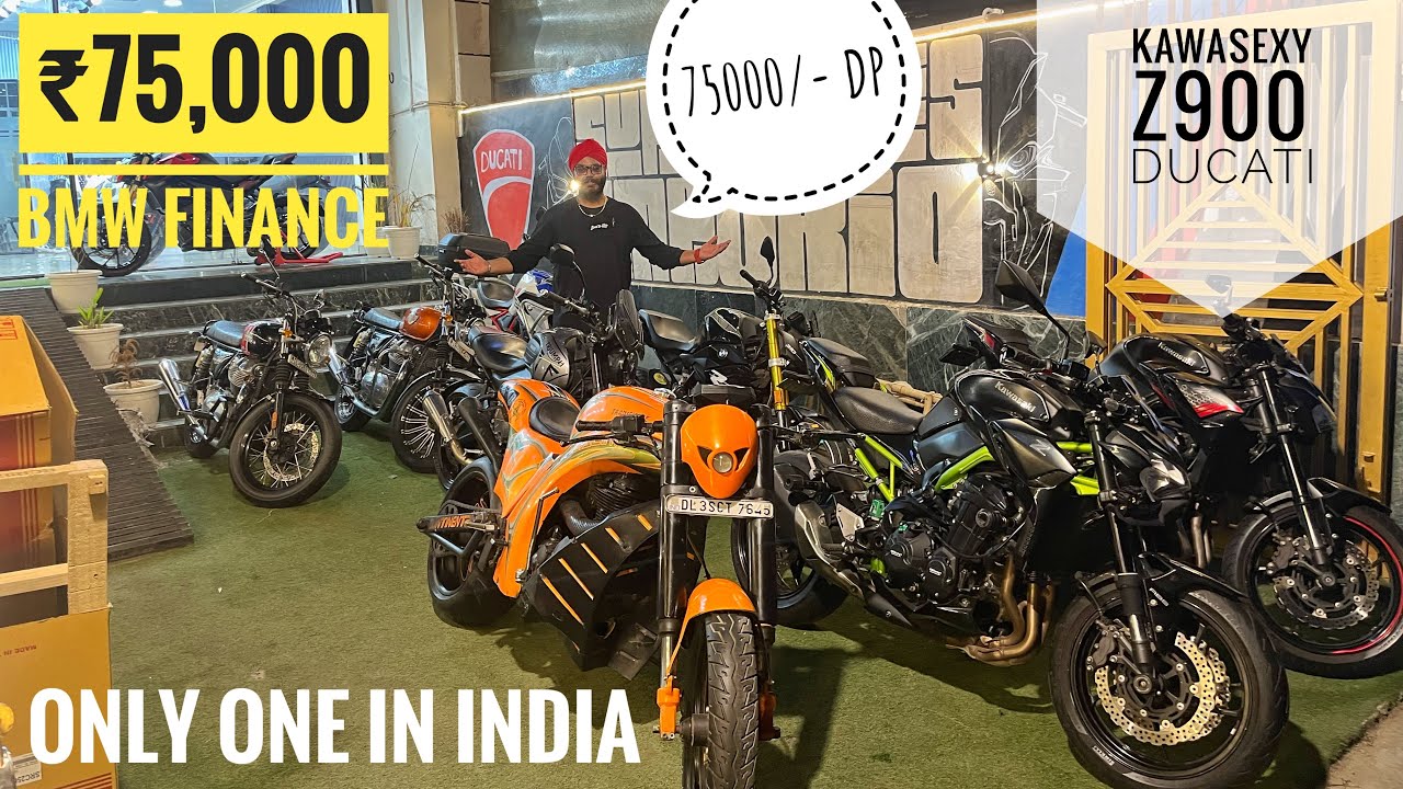 Kawasaki Z900 in ₹75,000 Finance | Most Unique stock available 🔥Superbike EMPORIO