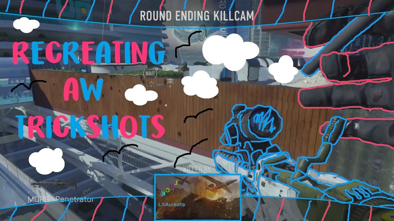 Recreating The Best AW Trickshots! @LucidTeleport
