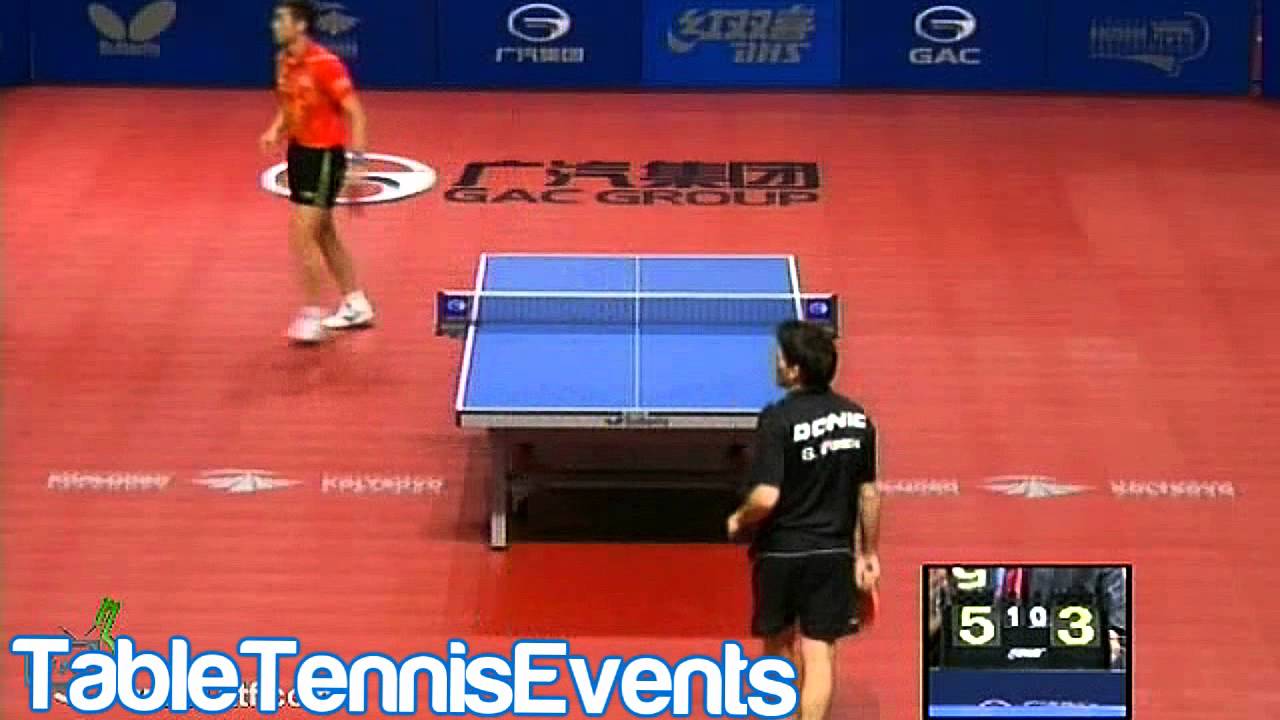Xu Xin Vs Grigory Vlasov : Round 1 [Russia Open 2012]