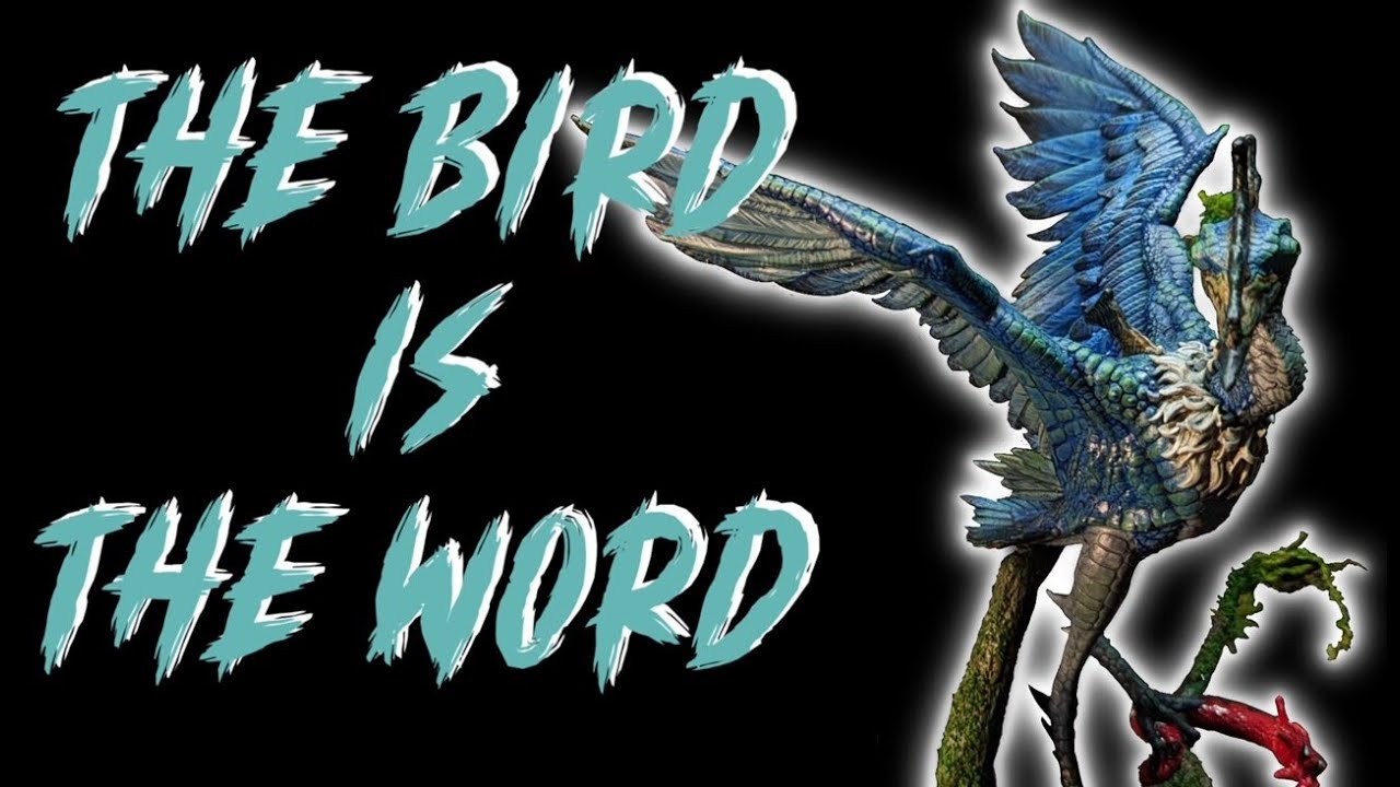 I make an alien swamp bird for my world building project.