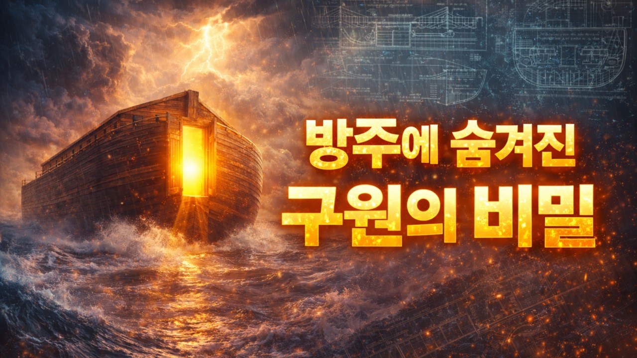 노아 방주 완벽 분석 | 나무·역청·문·구조에 숨겨진 예수 그리스도 | 노아의 방주와 예수님의 보혈이 연결되는 놀라운 이유