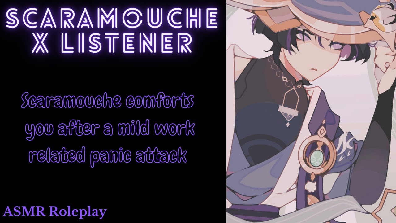 [ASMR]Scaramouche comforts you after a mild panic attack - Genshin Impact ASMR