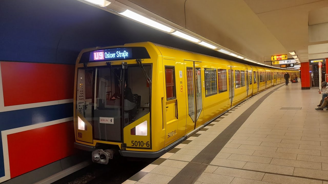 Mitfahrt in der kompletten U9 von Rathaus Steglitz bis Osloer Straße im H97 5010-2