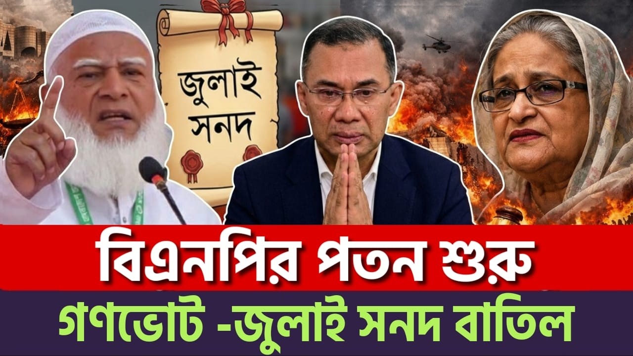 হাসিনার পথেই বিএনপি? শুরু হয়ে গেছে অদৃশ্য পতনের কাউন্টডাউন! | BNP | Jamaat | News BD Live