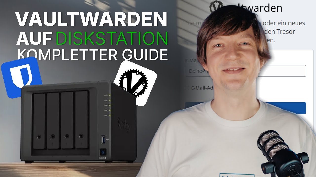 Vaultwarden Server (Bitwarden): Kostenloser Passwortmanager auf Synology installieren | Full Guide