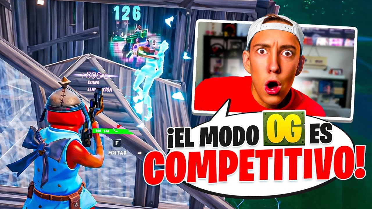 EL MODO OG es el MAS DIFICIL de TODA LA HISTORIA de FORTNITE...