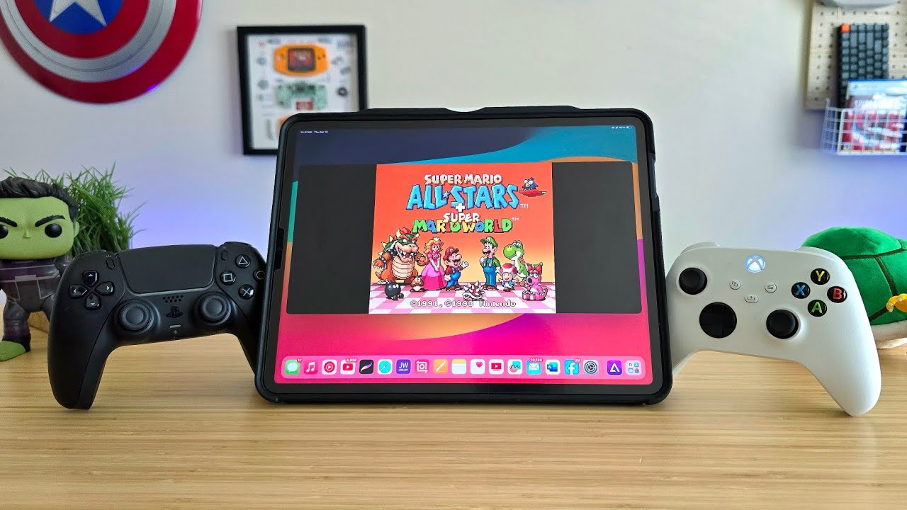 Играйте в Nintendo на iPad Pro!!! Эмулятор Delta App...