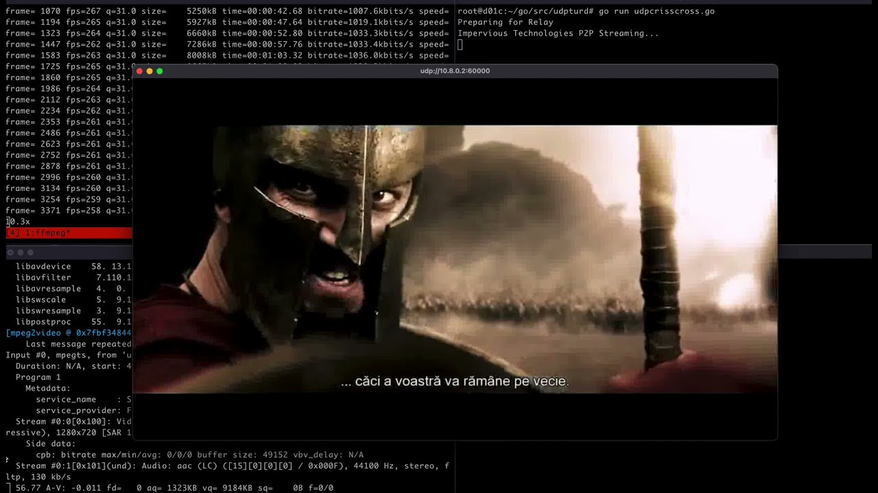 p2p Streaming Video via IMP API - the New p2p Internet Standard Has Arrived