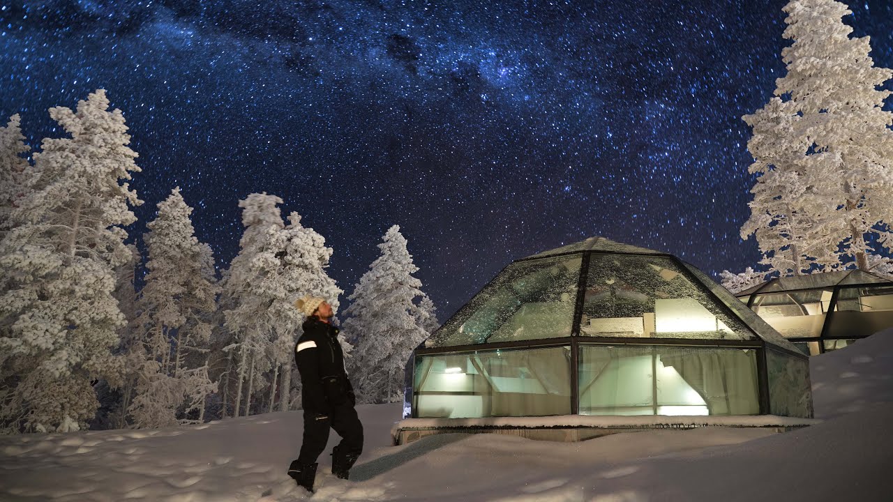&iquest;C&oacute;mo es dormir en un igl&uacute; en la nieve bajo las estrellas?