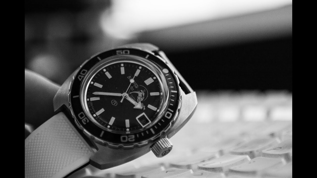 Gilt Russian Tank a review of the Vostok Amphibia 170805