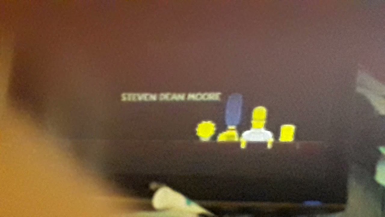 The Simpsons Movie Creditos En Star Channel (2/3)