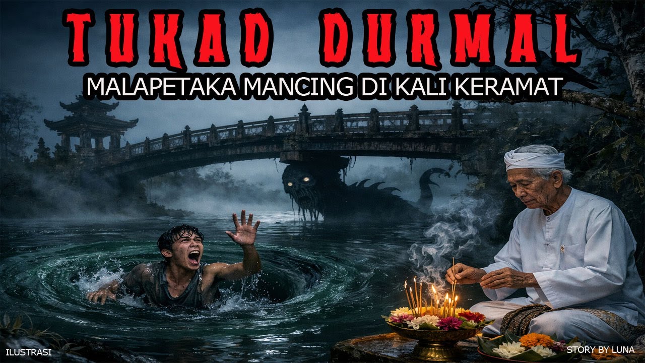 MALAPETAKA MANCING DI KALI KERAMAT - CERITA HOROR KISAH MISTERI