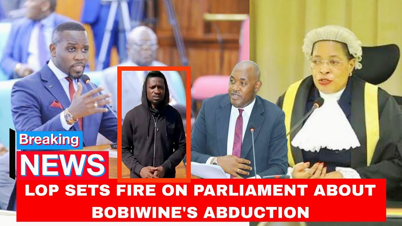 Agakagwaawo: Parliament ekutte Omuliro lwa Bobiwine, Lop Joel Ssenyonyi abatabukidde /laba ensasage🔥