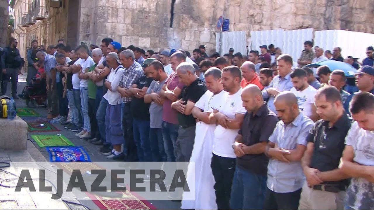 Clashes erupt over Israel security measures in al-Aqsa