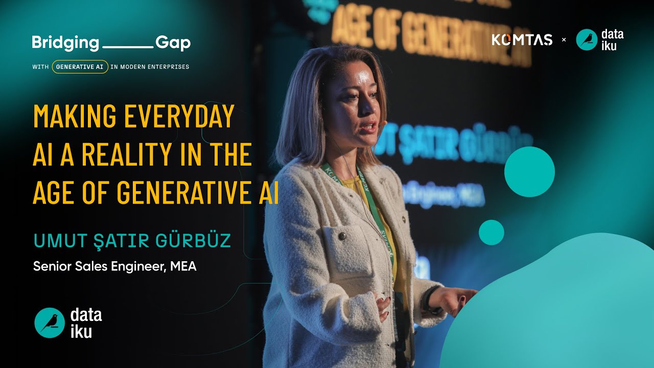 Making Everyday AI a Reality in the Age of Generative AI | Umut Şatır Gürbüz
