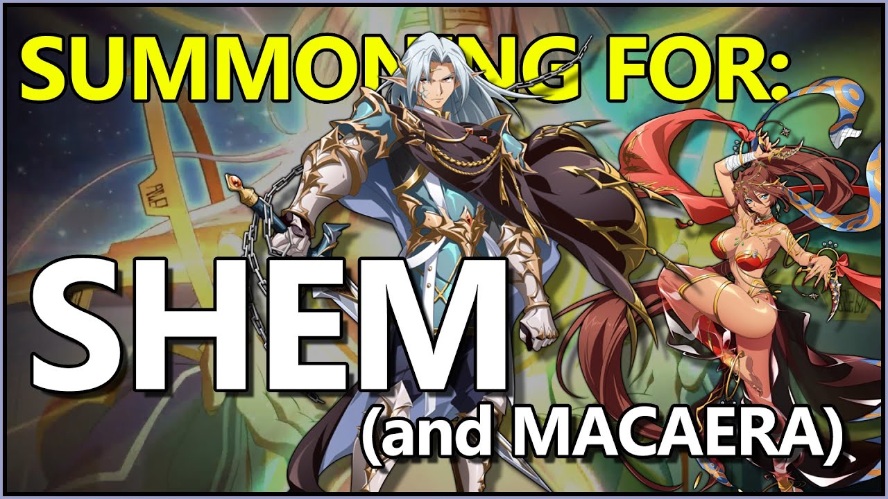 Summoning for Shem and Macaera (Langrisser M)