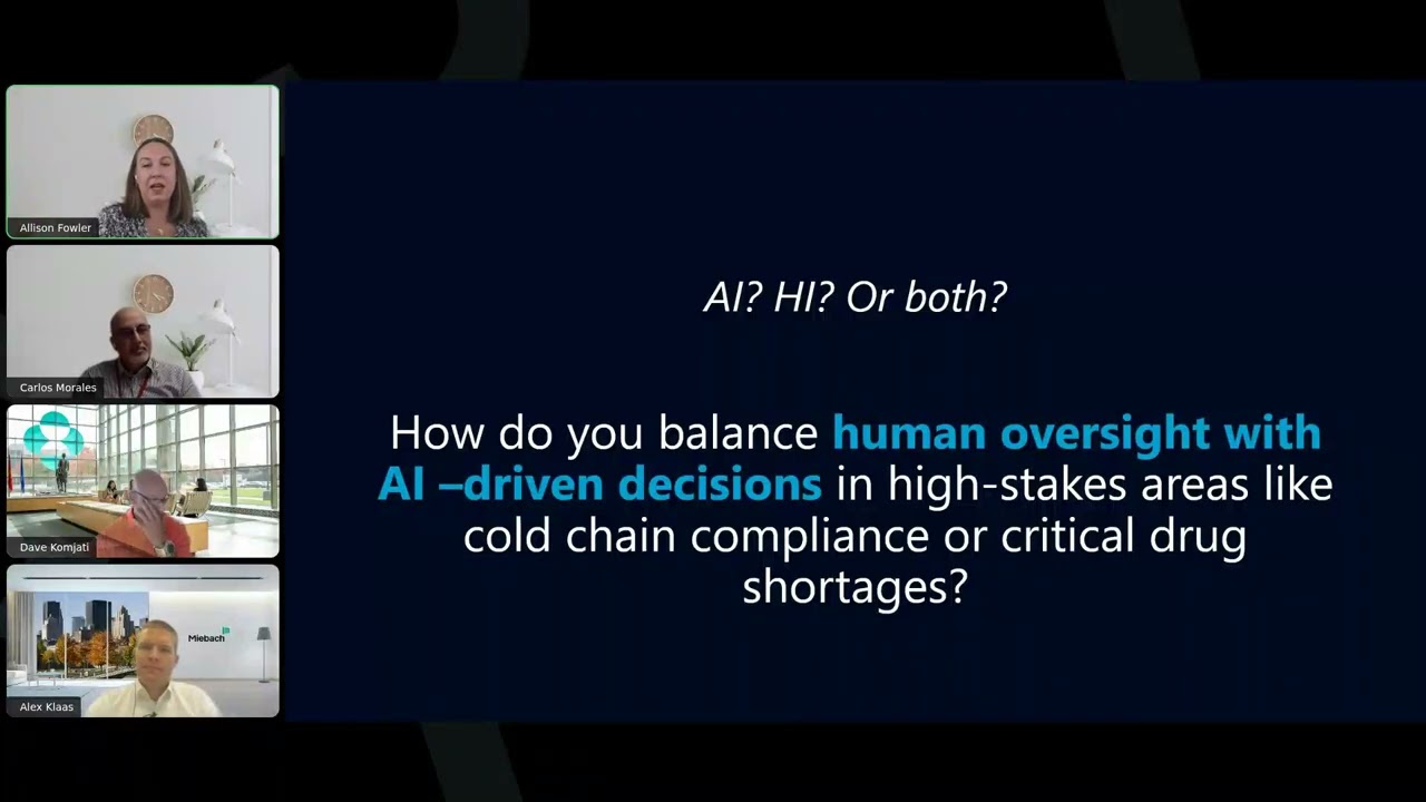 Merck & Eli Lilly on Rethinking Cold Chain Agility