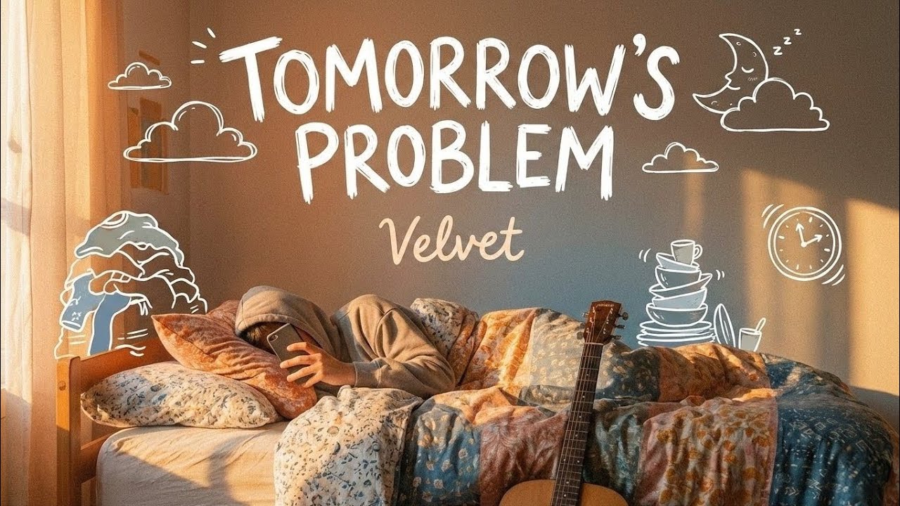 Tomorrow's Problem - Velvet Frequency (Official Lyric Video) | Relatable Bedroom Pop