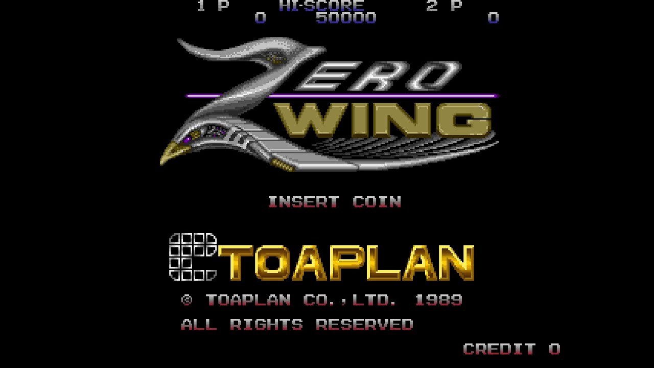 Zero Wing (ゼロウイング). [Arcade - TOAPLAN]. (1989). 2 LOOPS. AREA 17 - 10.