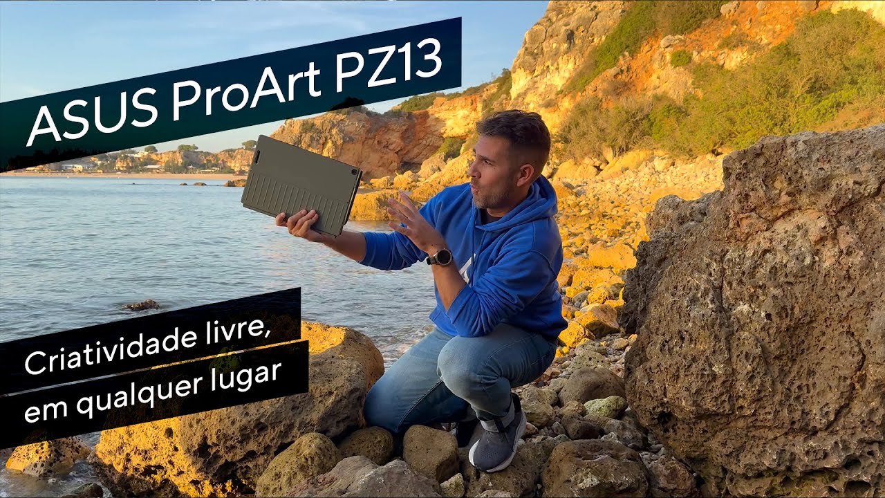 ASUS ProArt PZ13 - Criatividade livre, em qualquer lugar!