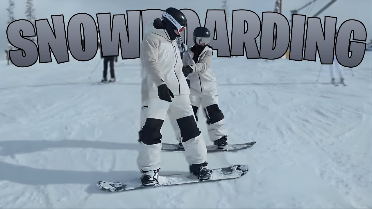 SNOWBOARDING WITH YURNBOI 🏂❄️ | CABIN TRIP DAY 2 ⛰️🪵