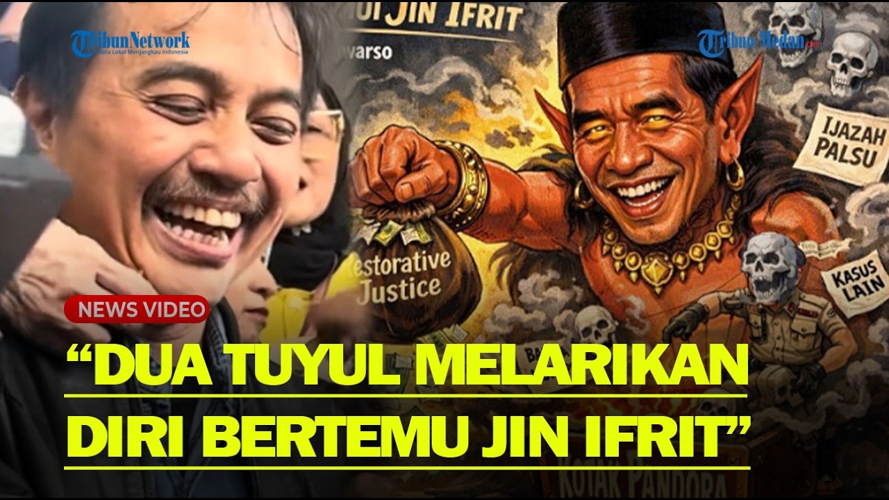MAKIN PANAS Roy Suryo Sebut Eggi Sudjana Menistakan Agama : Dua Tuyul Melarikan Diri