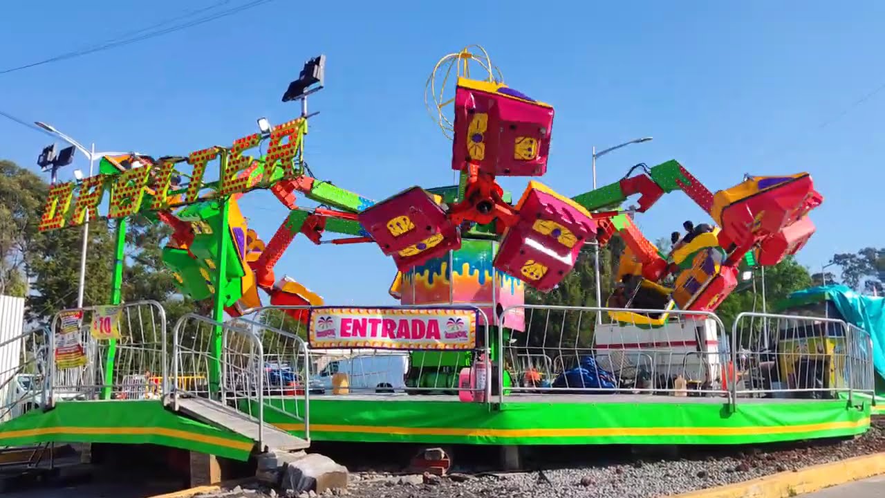 JUEGOS de DISOL la feria en Puebla 2026(por primera vez en los fuertes lugar donde es la feria anual