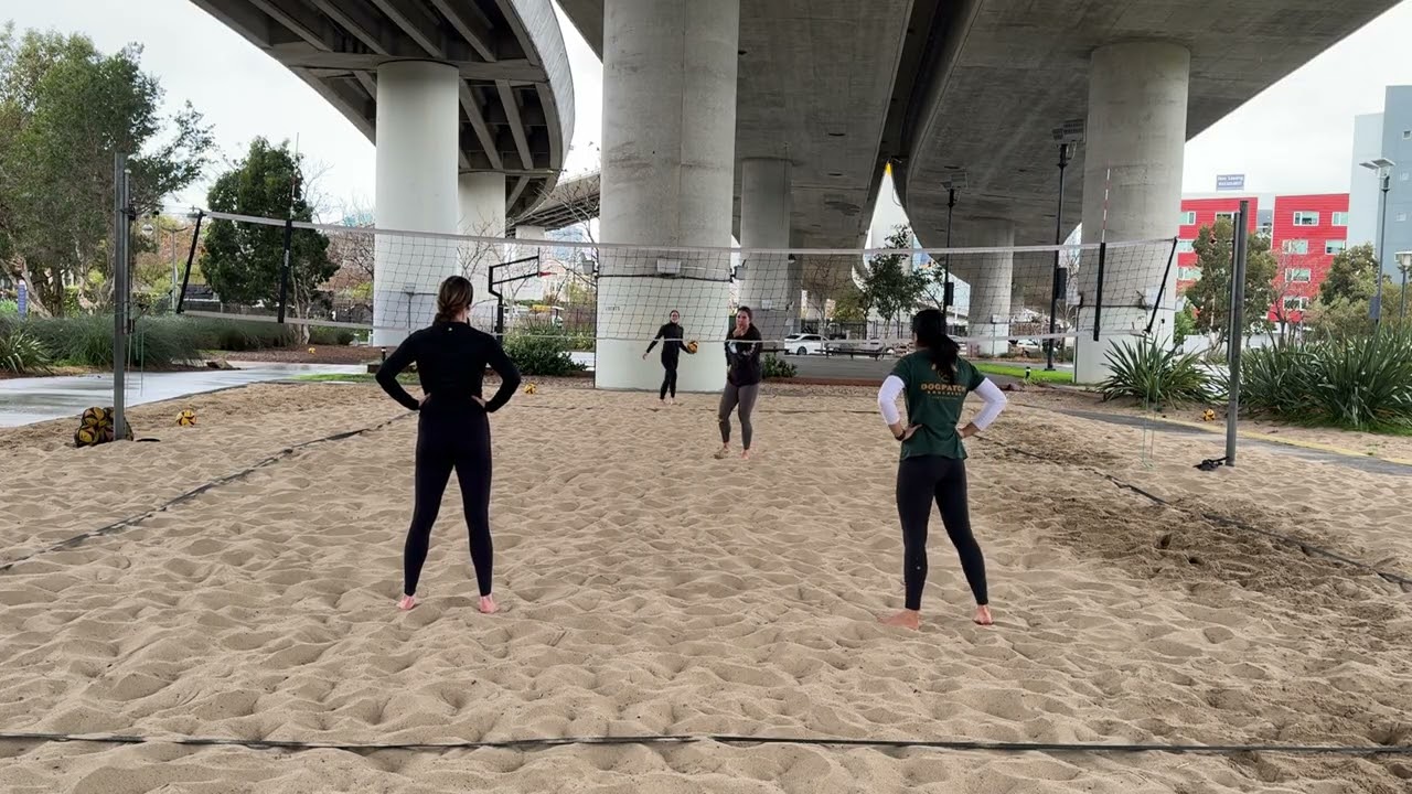 2/16 Game 1: Lauren/Jess vs Miranda/Trish