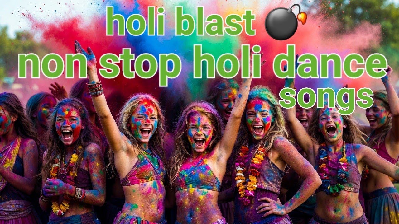 Holi Dancing song Collection 2026 | Nonstop DJ Holi Rap Mashup | Unknown Boys | Party Dance Hits 