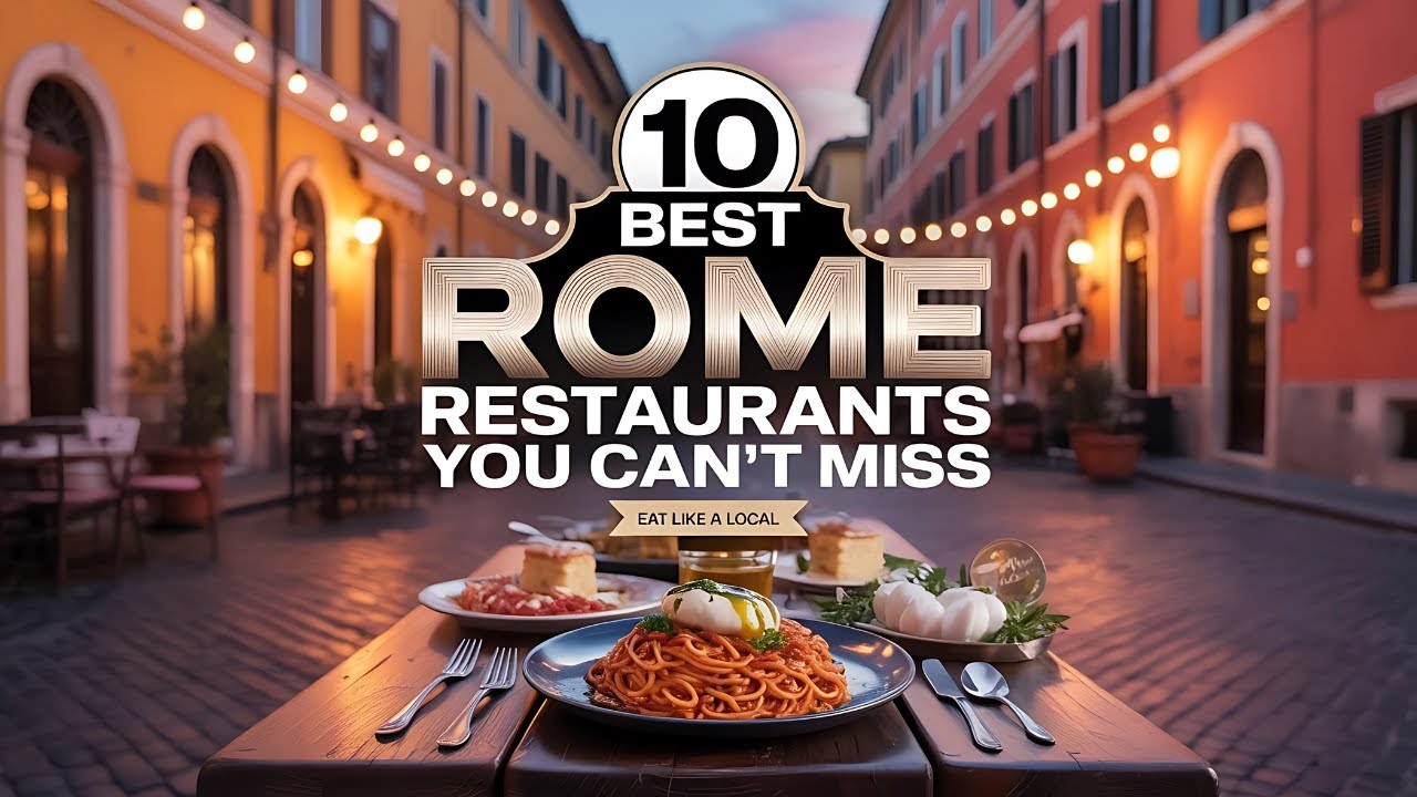 10 Best Rome Restaurants You Can’t Miss
