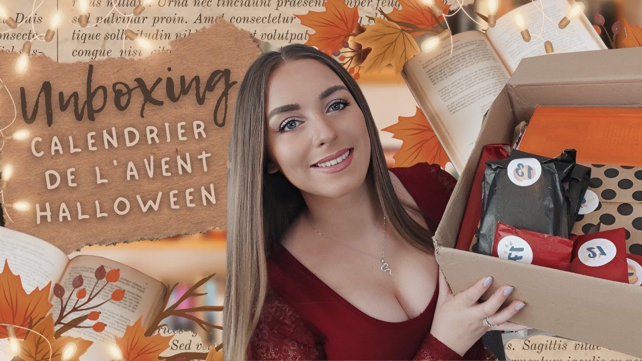 CALENDRIER DE L'AVENT LIVRESQUE (Halloween) ?! 🎃 | Once Upon a Book 📚