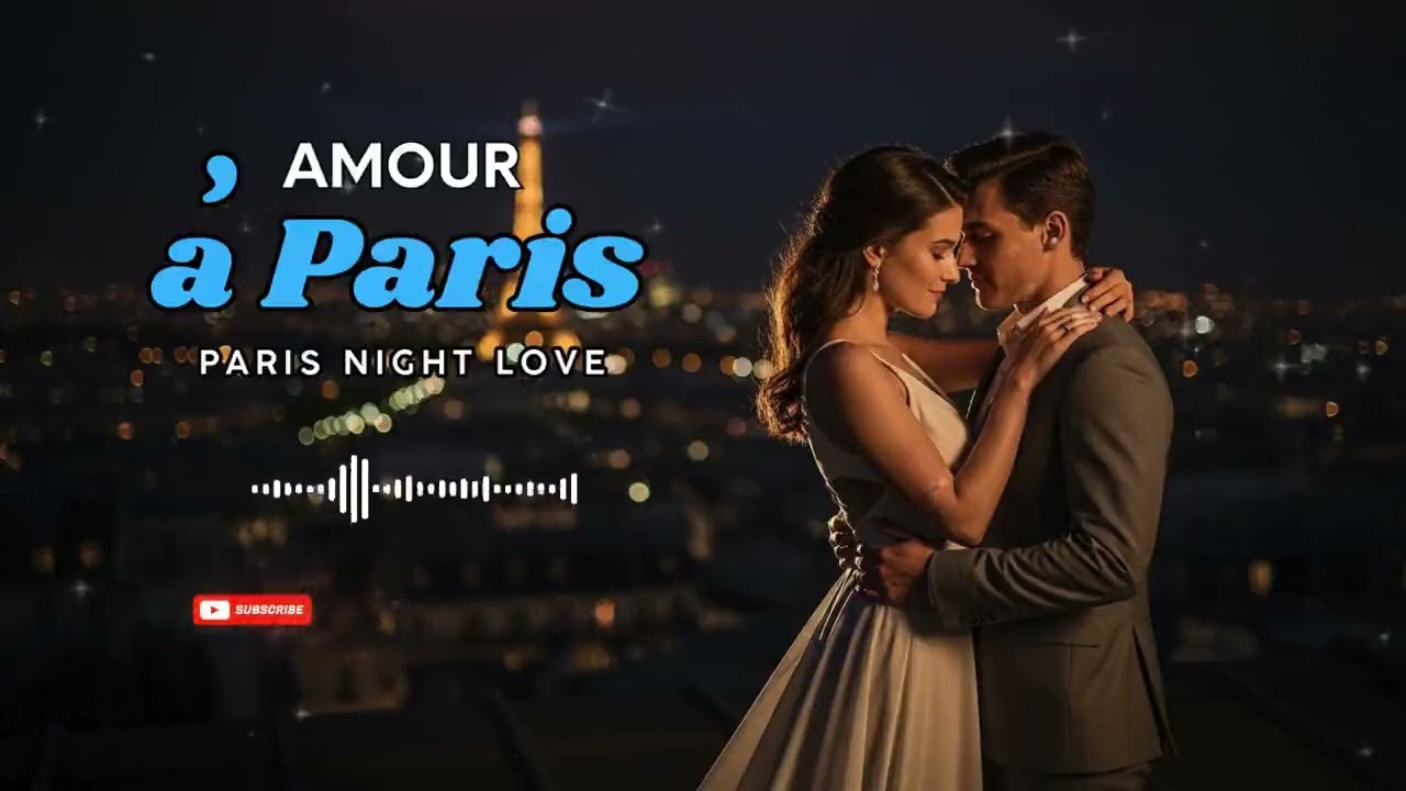 Amour et Harmonie 🌹 French Love Melodies | Paris Night Romance Music for Relax & Calm