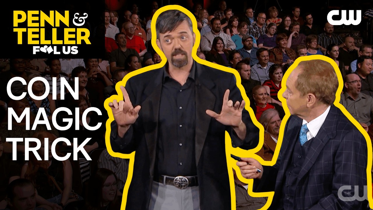 Magician Jafo Performs Coin Magic Trick | Penn & Teller: Fool Us | The CW