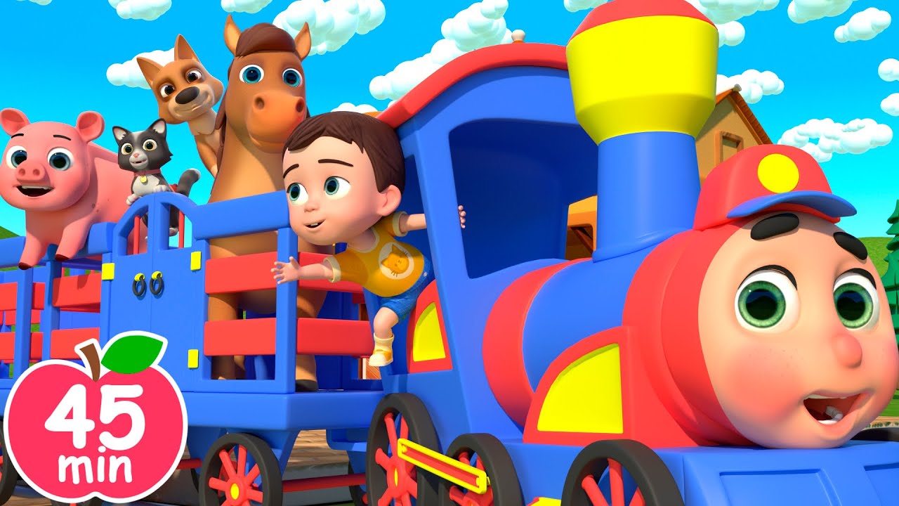 🚂🎶Train Choo Choo Song | Newborn Baby Songs & Nursery Rhymes