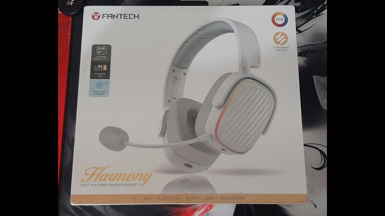 FANTECH HARMONY EXCELENTE FONE HEADSET SEM FIO.