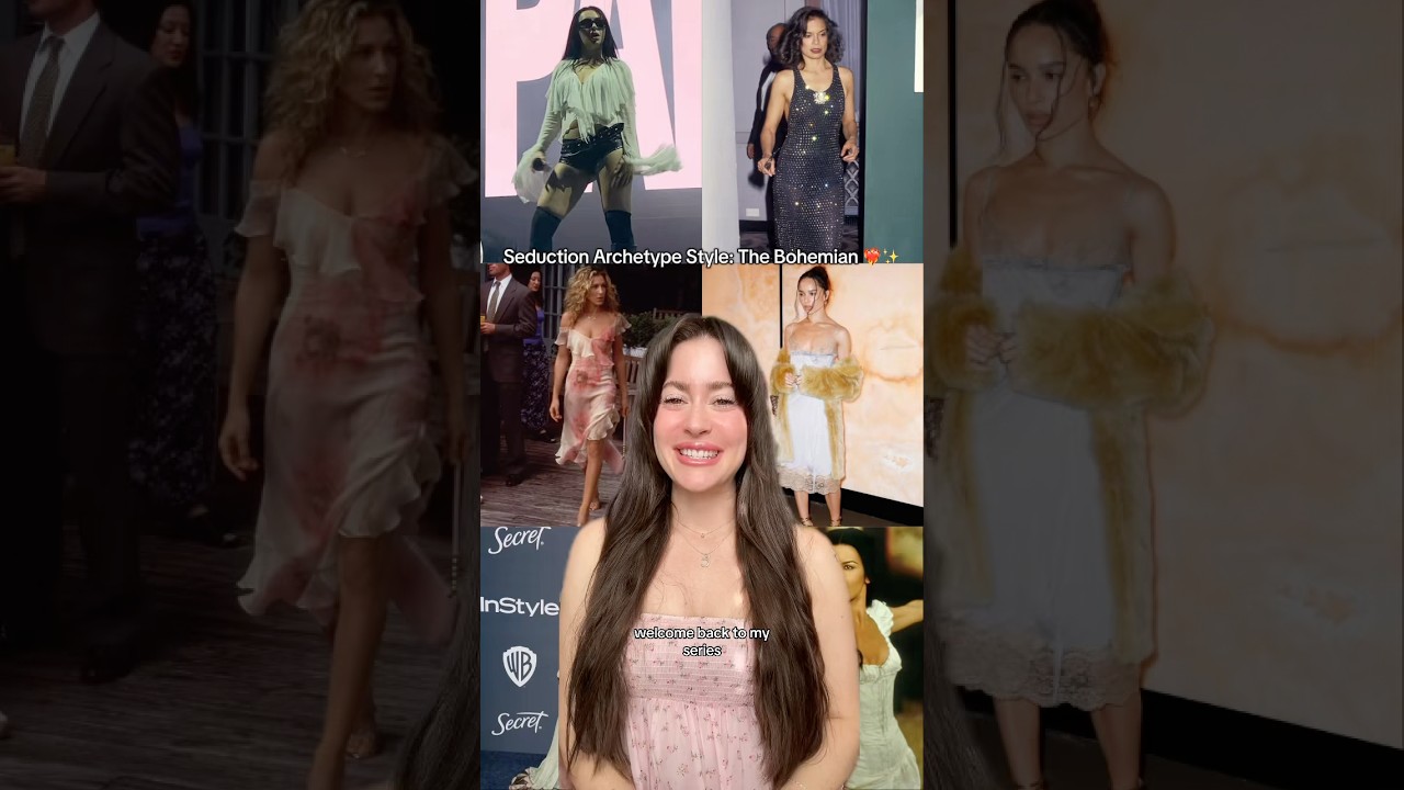 Seduction Archetype Style: The Bohemian #femininearchetypes #personalstyle #feminineenergy #style