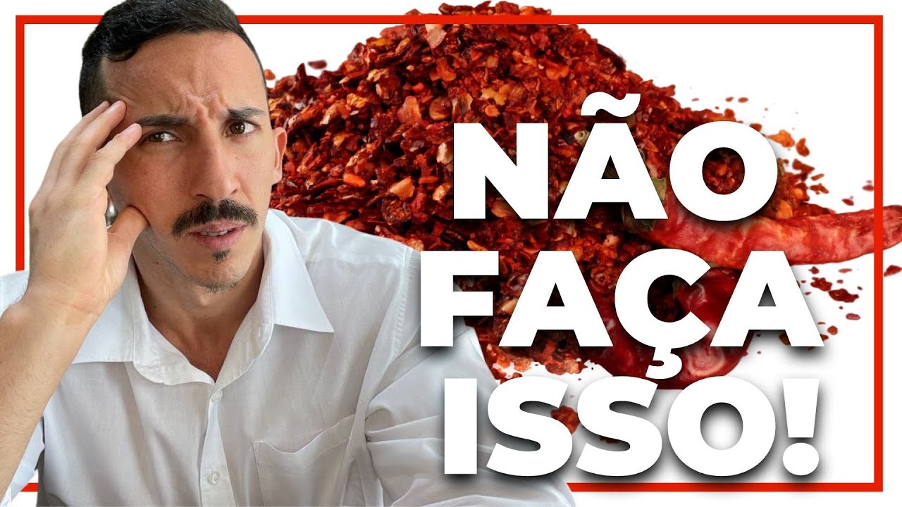 Não faça isso com a Pimenta! | Nutri Rodrigo Moreira