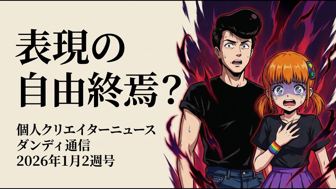 クリエイターニュース｜SteamがAI生成ルールを明確化 / itch.io成人ゲーム粛清 / WEBTOONクリエイター支援プログラムを大幅拡充