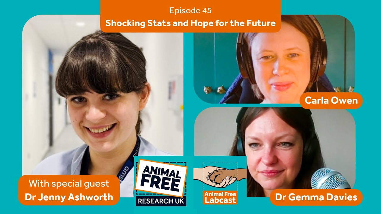 Animal Free Labcast EP45 - Shocking Stats and Hope for the Future