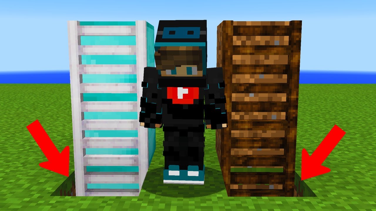 فلم ماين كرافت : درج الديرت الفقير ضد درج الدايموند الغني !!؟ 😱🔥