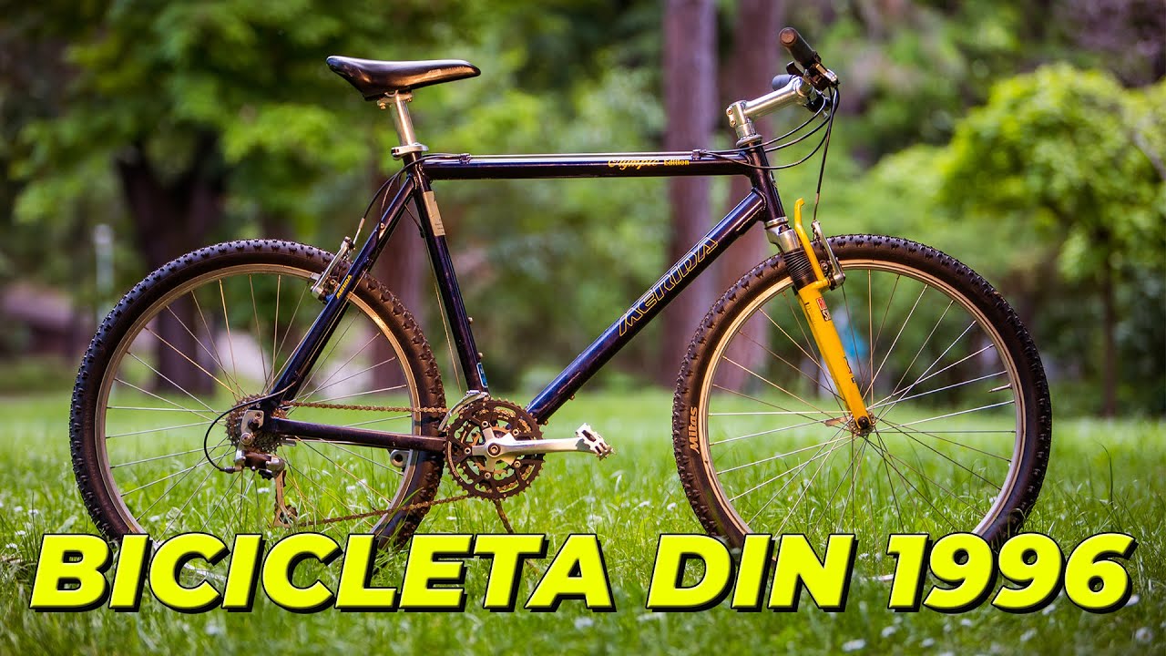 Cum arata si merge o bicicleta dupa 28 de ani - MERIDA MATTS Olympic Edition