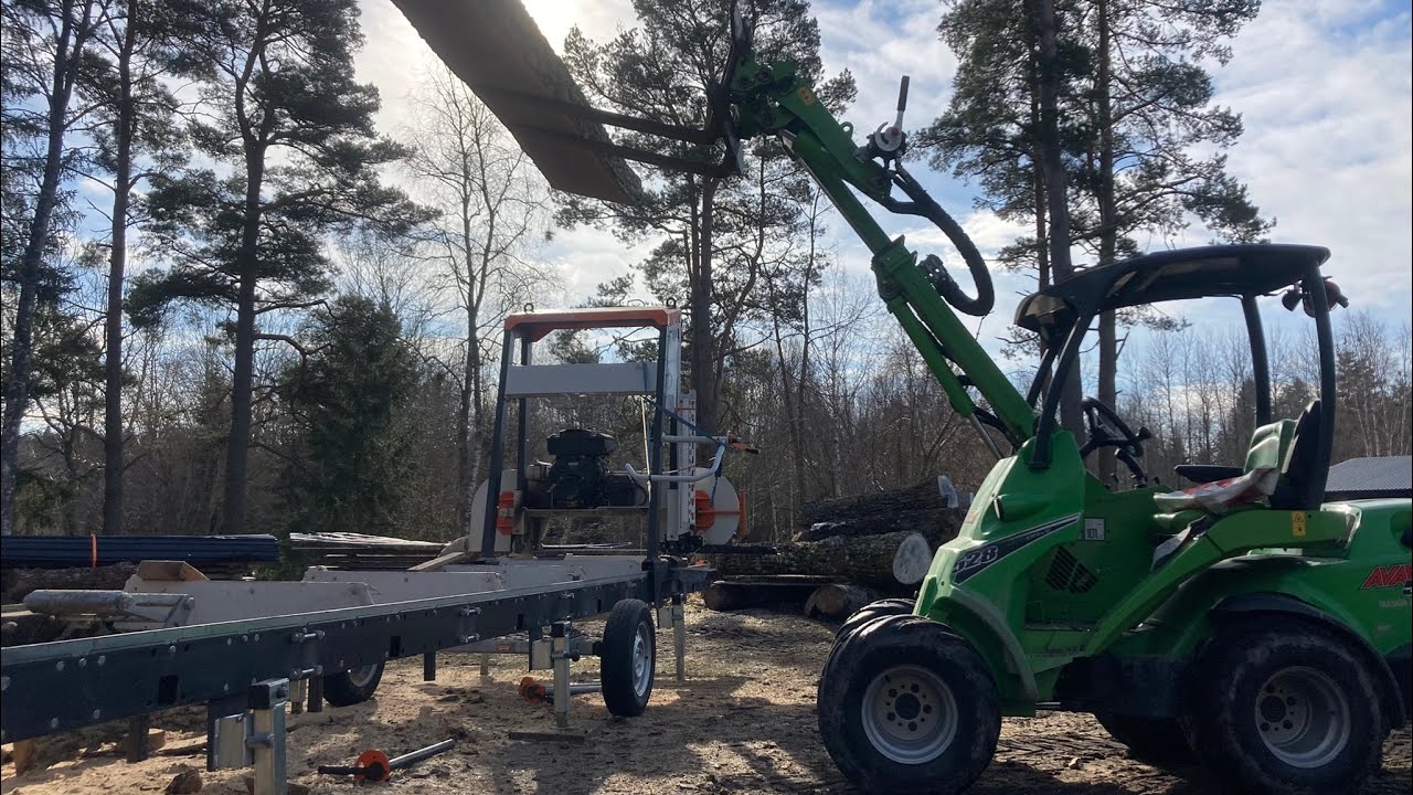 Första avsnittet 🥳 Avant 528 med gafflar