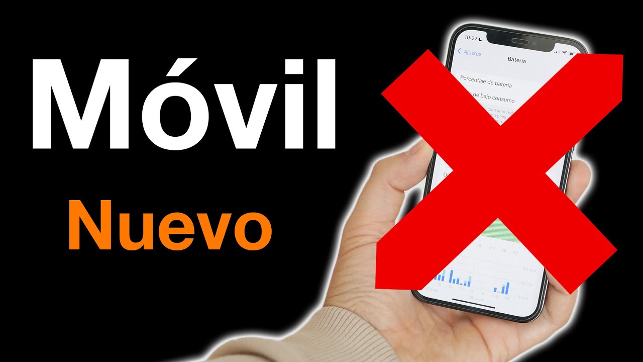 NO hagas esto con tu móvil nuevo