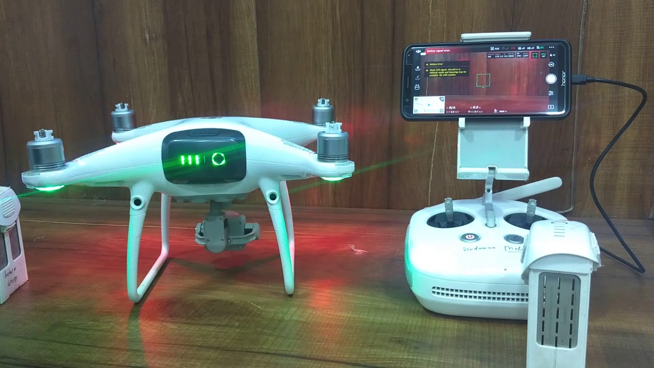 PHANTOM 4 PRO V 2.0 BATTERY SIGNAL ERROR.