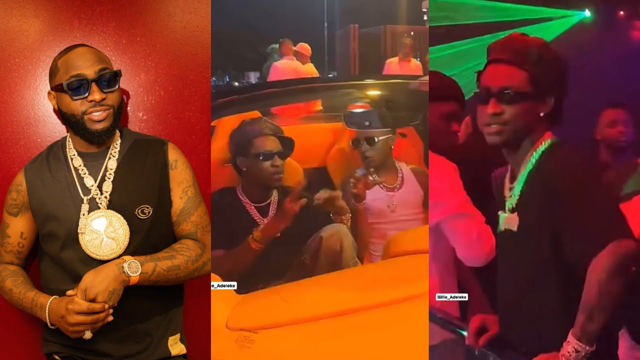 DAVIDO REACT TO “MORE MEAT” DANCE WITH CHIOMA AS WIZKID LEAK NEW SONG WITH SHALLIPOPI