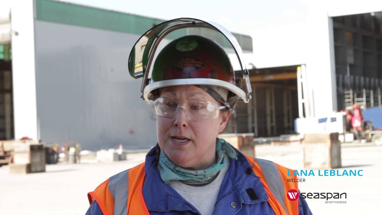 Lana L. - Welder at Seaspan